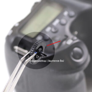 อะไหล่วงแหวนไดอัล Dial Canon 6D 70D มีคลิปการเปลี่ยนของรุ่น 6D