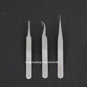ที่จับ ที่หนีบ อุปกรณ์อิเล็กทรอนิกส์ (Tweezers) IC Chip สำหรับงานประกอบ งานซ่อม